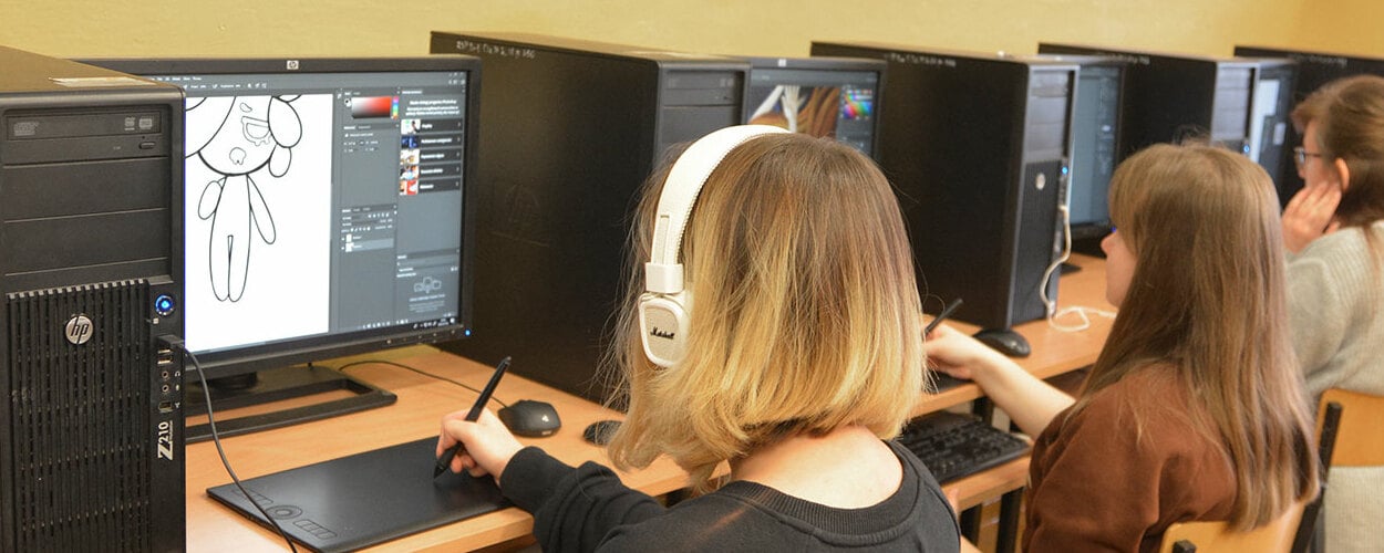 комп`ютерна графіка та дизайн в технікумах Польщі